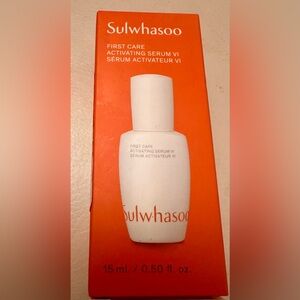 NWT Sulwhasoo First care activating serum 15 mL
